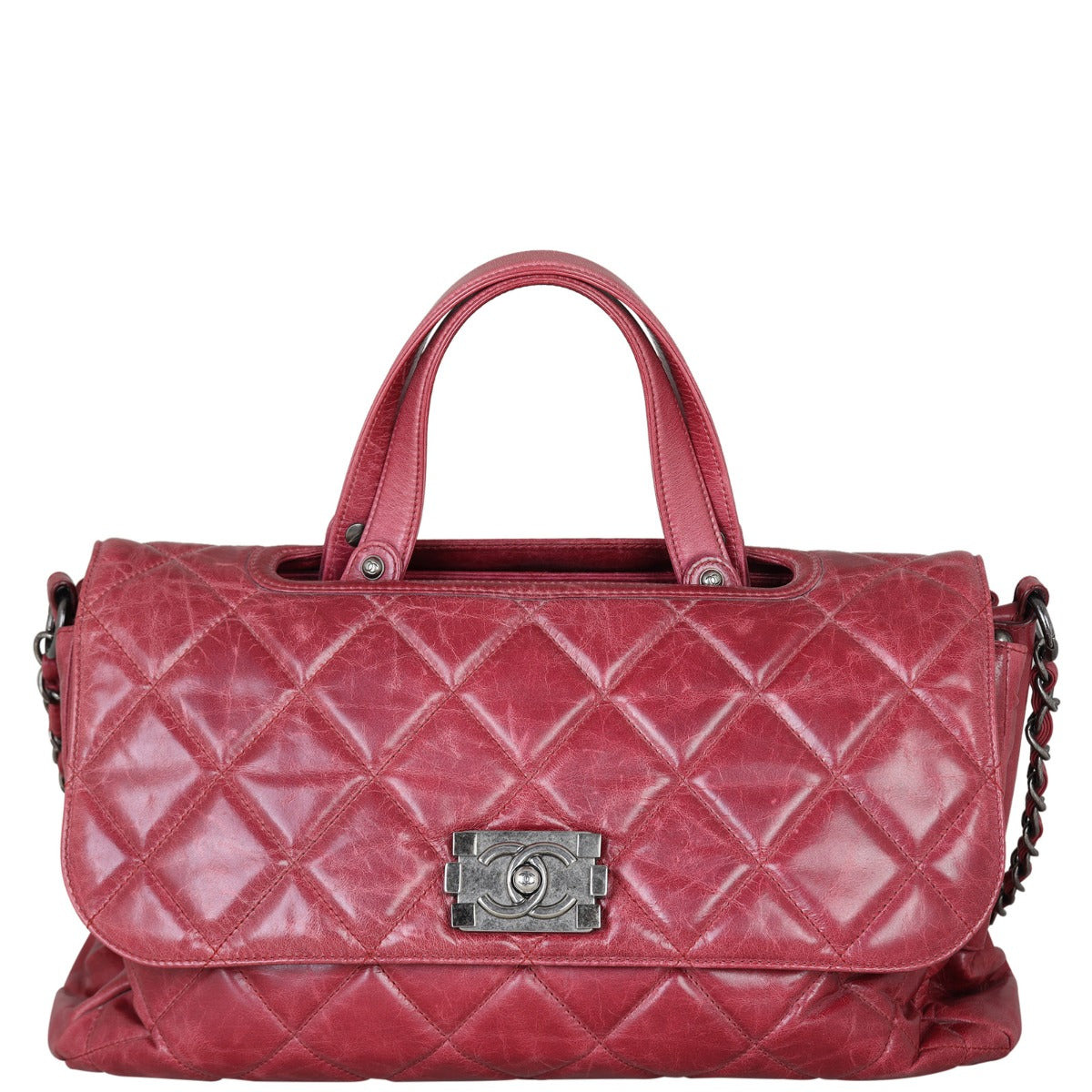 Chanel Convertible Boy Satchel Bag