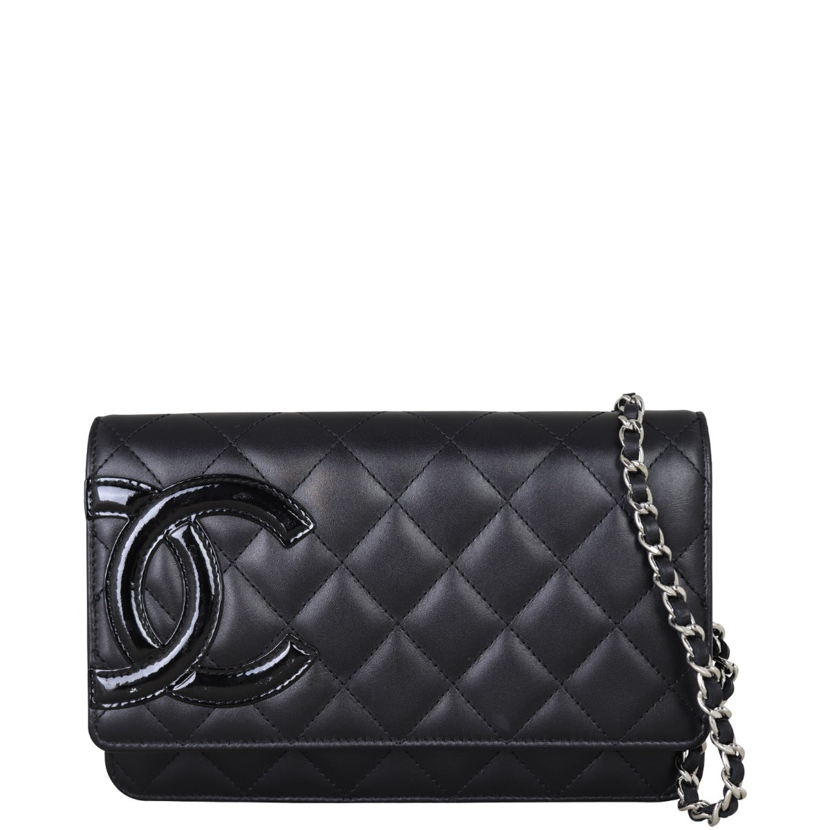 Chanel Ligne Cambon Wallet on Handbag Chain On Chain010323