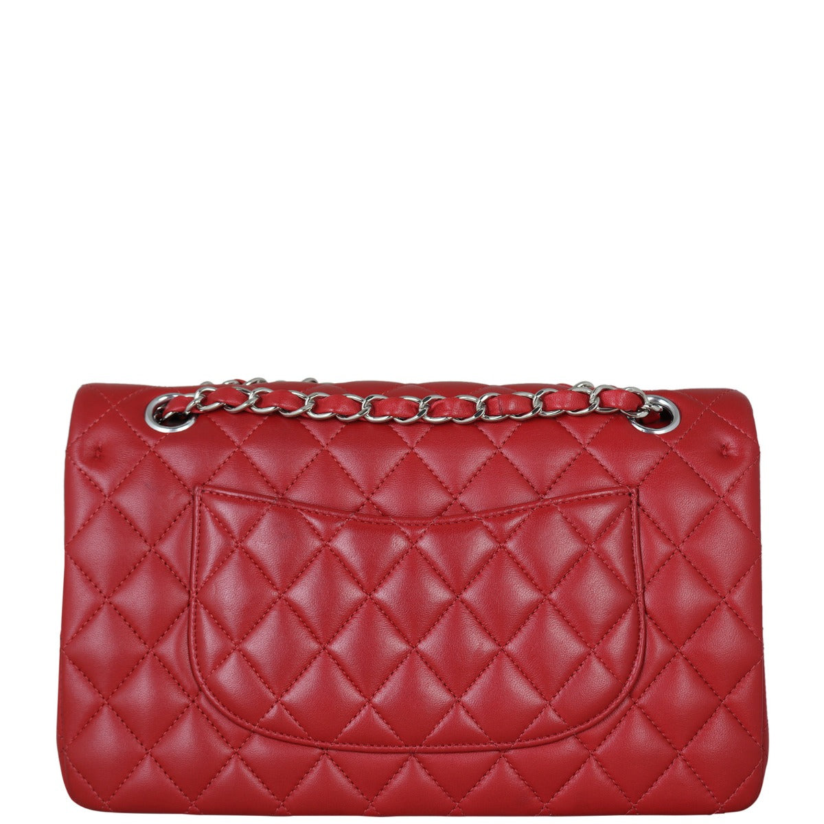 Chanel Classic Double 30 Series Handbag Red Medium