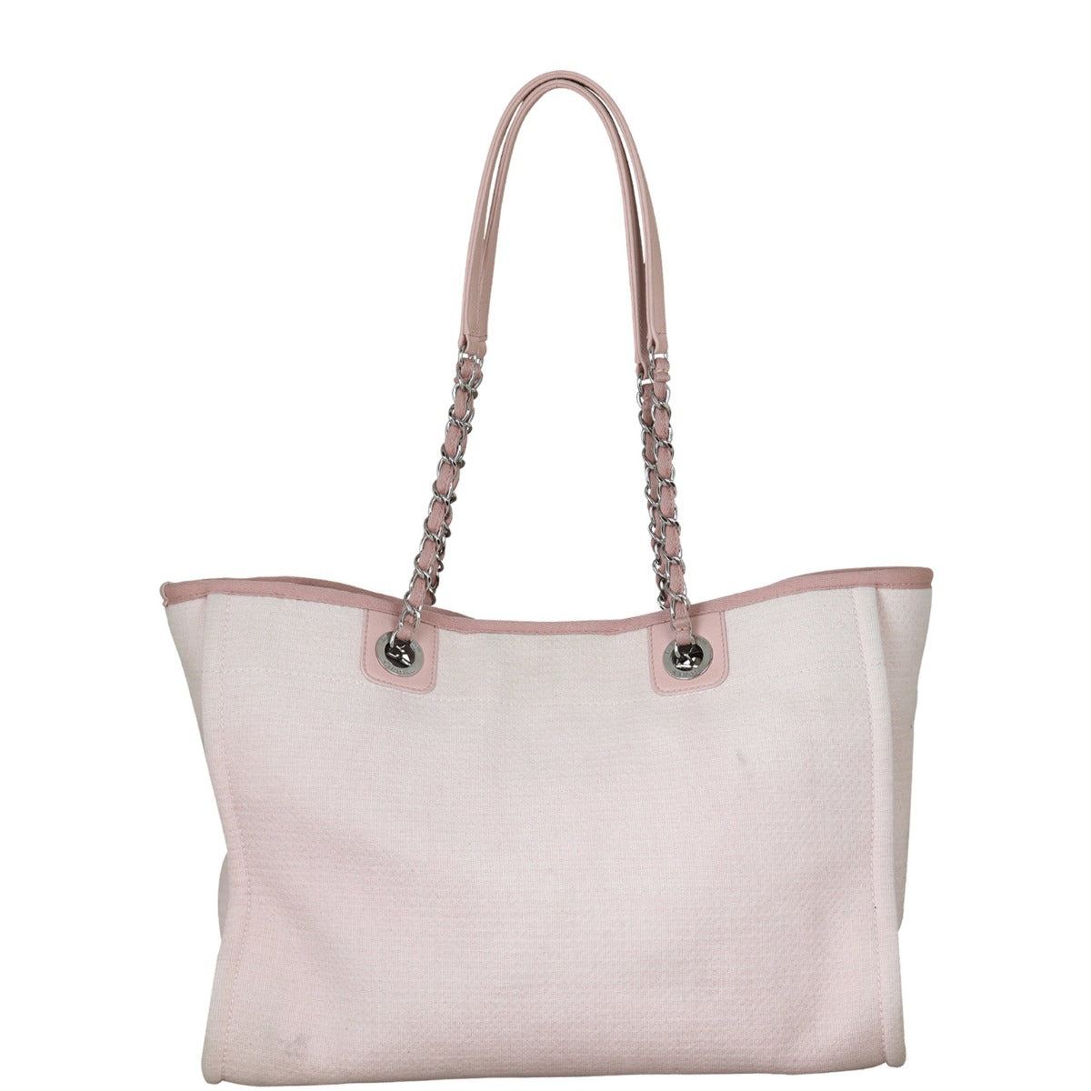 Chanel Deauville Tote Baby Pink Small Tote Bag