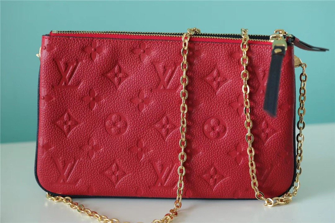 Top Quality Double Zip Pochette Empreinte For Monogram Black Crossbody Bag 79In20Cm 3247