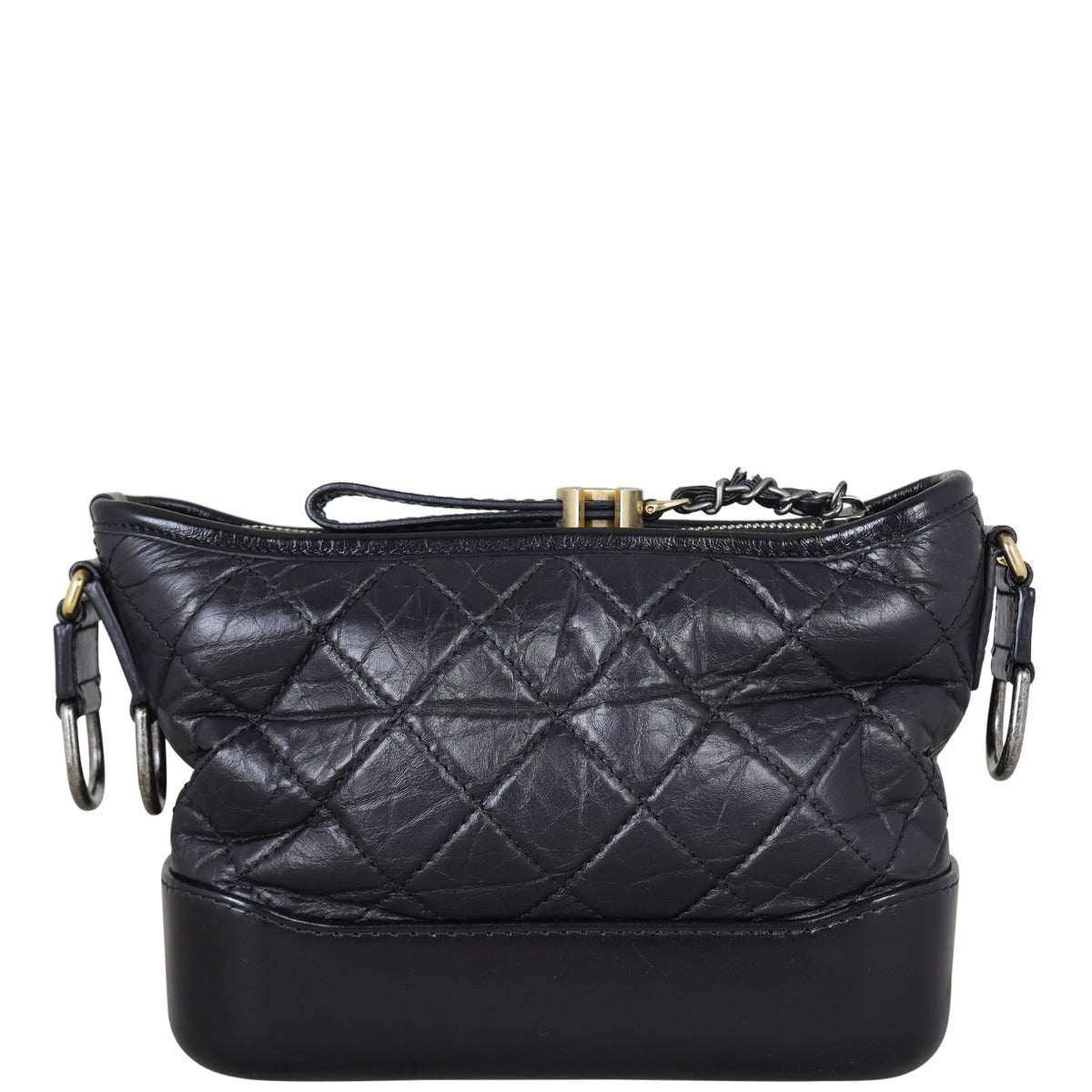 Chanel Gabrielle Hobo 24 series Black Small Hobo Bag