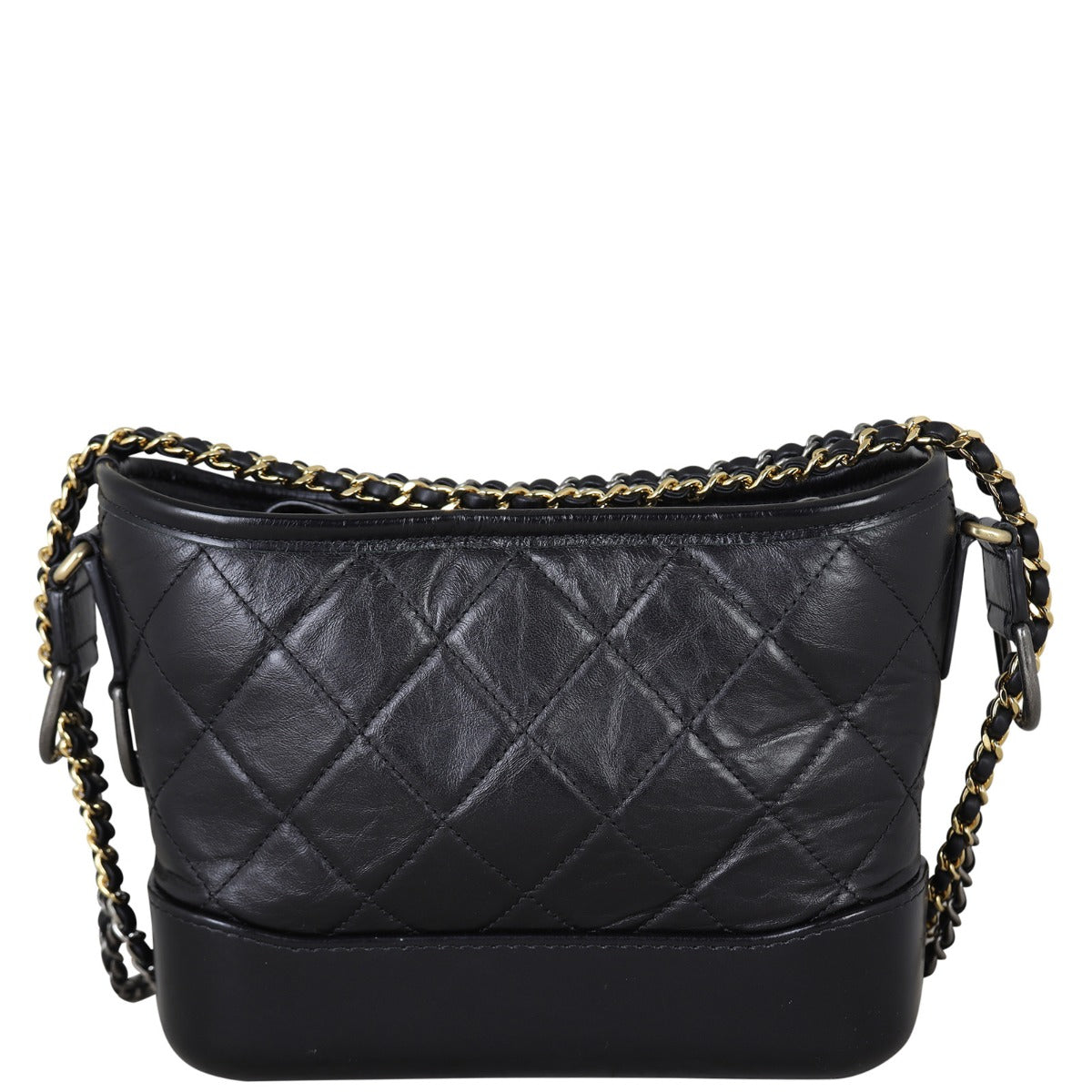 Chanel Gabrielle Hobo 27 Series Black Small Hobo Bag
