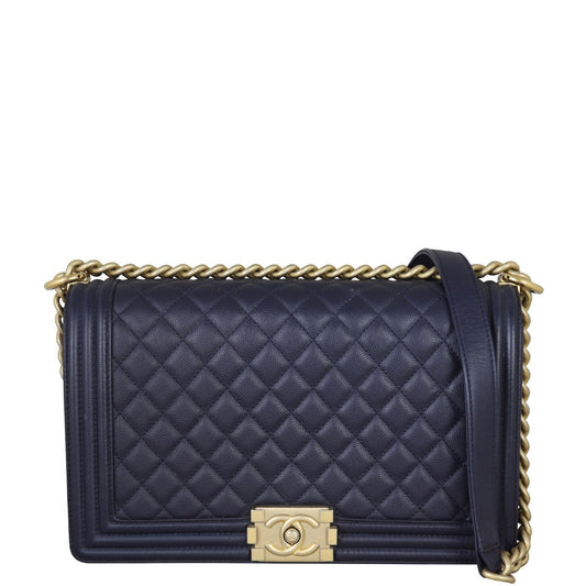 Chanel Boy New 24 Series Handbag Black Medium