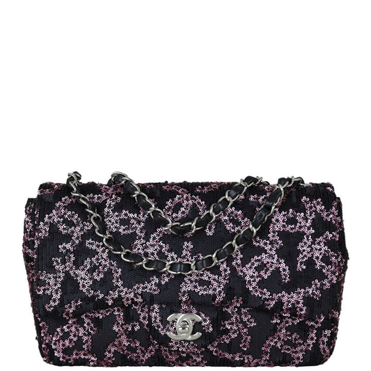Chanel CC Sequins Bag Medium Flap Handbag