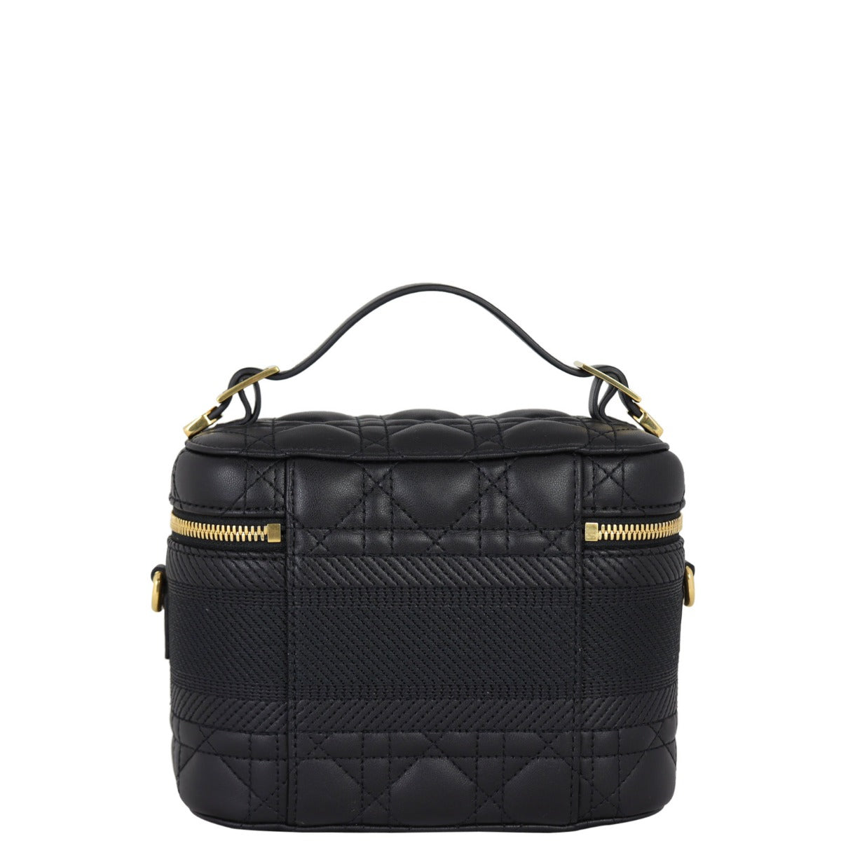 Dior Lady Vanity Case Handbag Small Travel Bag