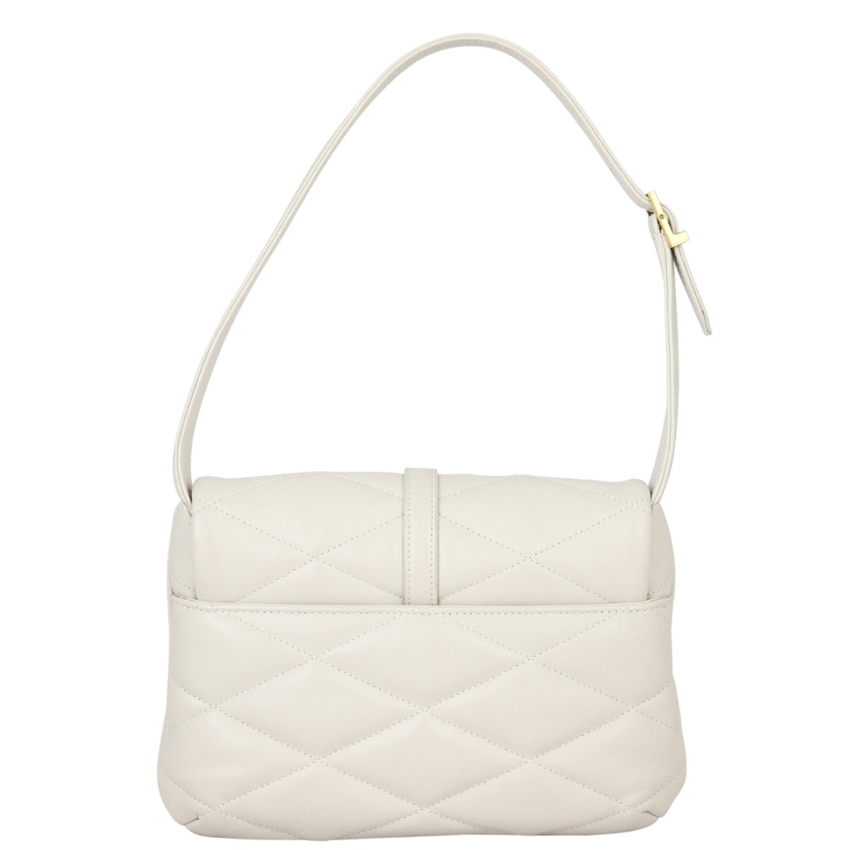 YSL Saint Laurent Le Lambskin Shoulder Bag Quilted