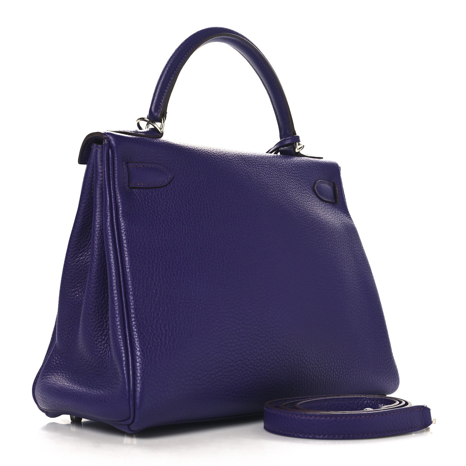 Hermes Togo Kelly Retourne Iris Handbag Travel Bag