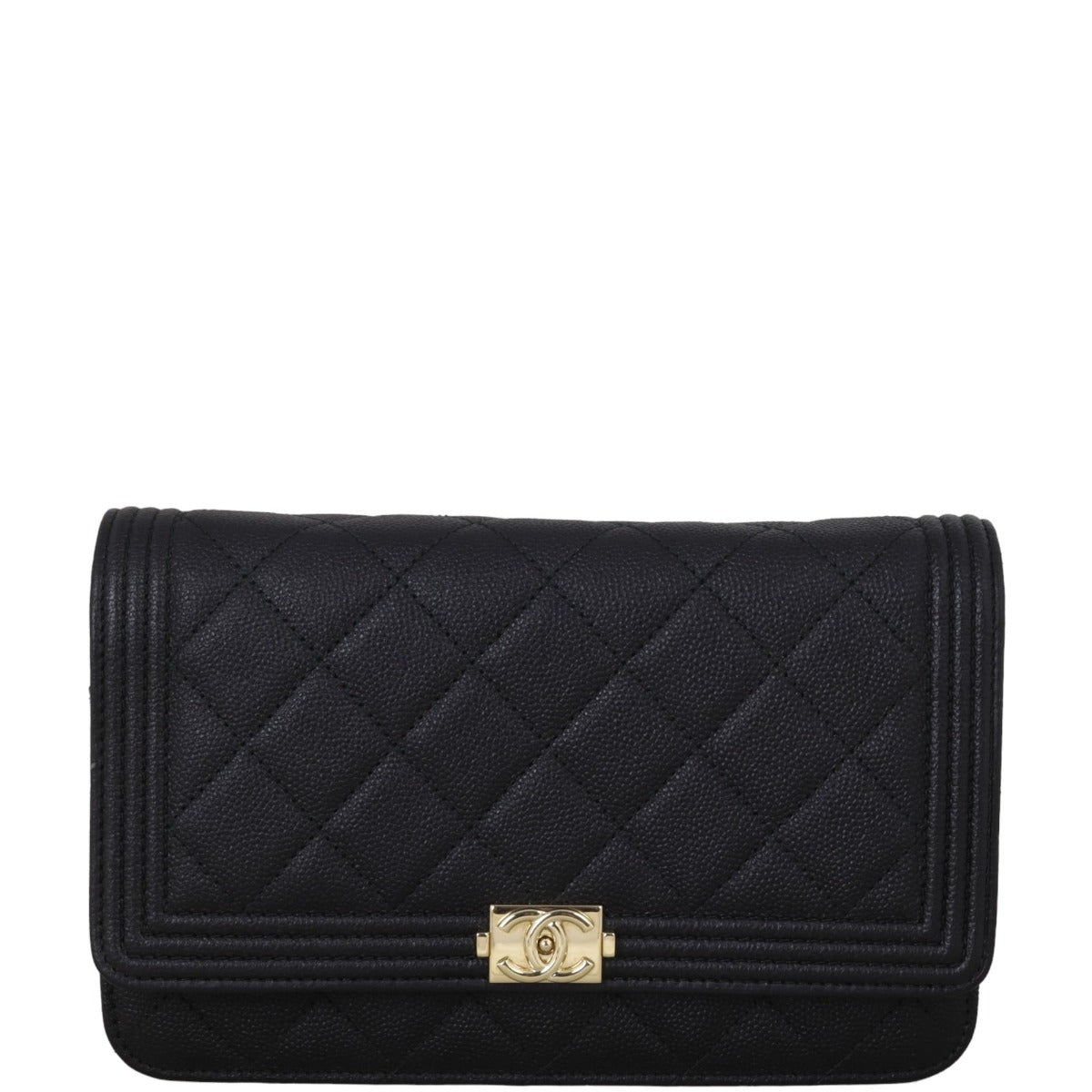 Chanel Boy Wallet on Handbag Quilted Chain Crossbody Bag Chain 12082024