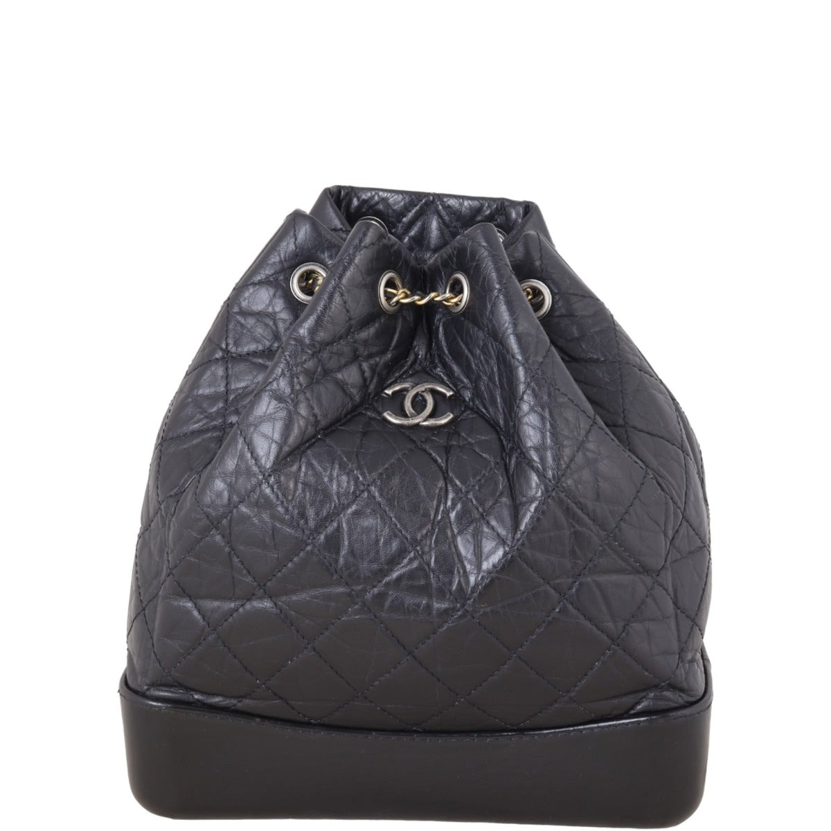 Chanel Gabrielle Backpack Quilted Black