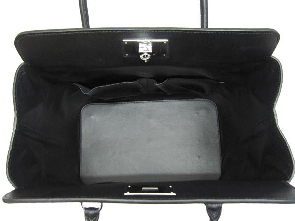 Hermes Luxury Toolbox Ladies Way Cow Handbag Leather Travel Bag