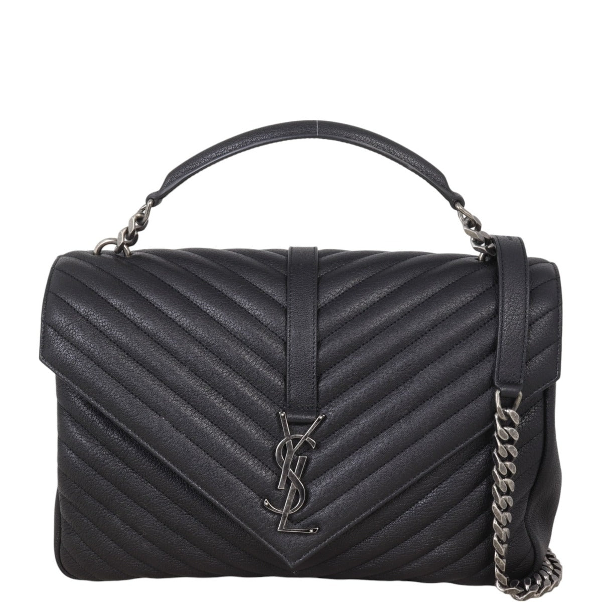 YSL Saint Laurent College Crossbody Bag Large