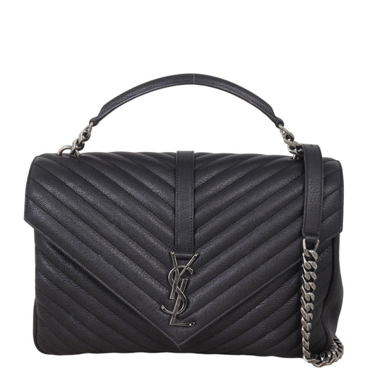 YSL Saint Laurent College Crossbody Bag Large