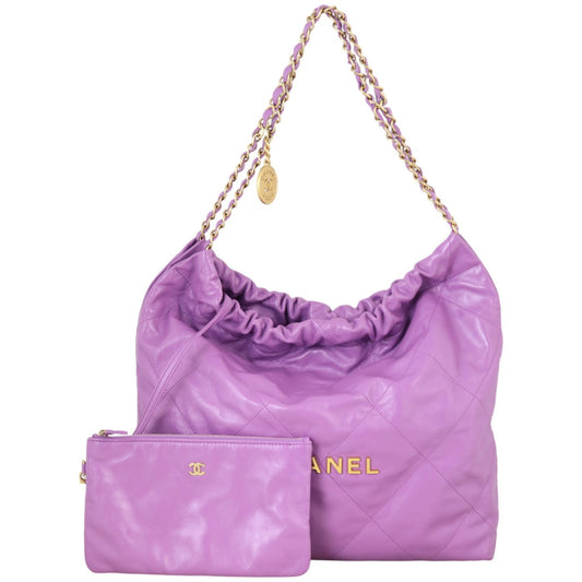 Chanel 22 Hobo Medium Bucket Shoulder Bag