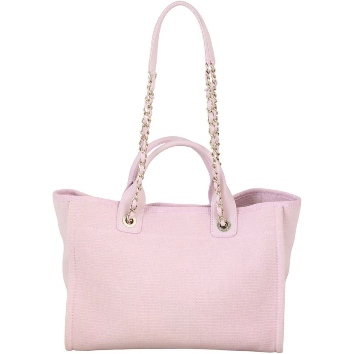Chanel Deauville Tote Pink Small Shoulder Bag