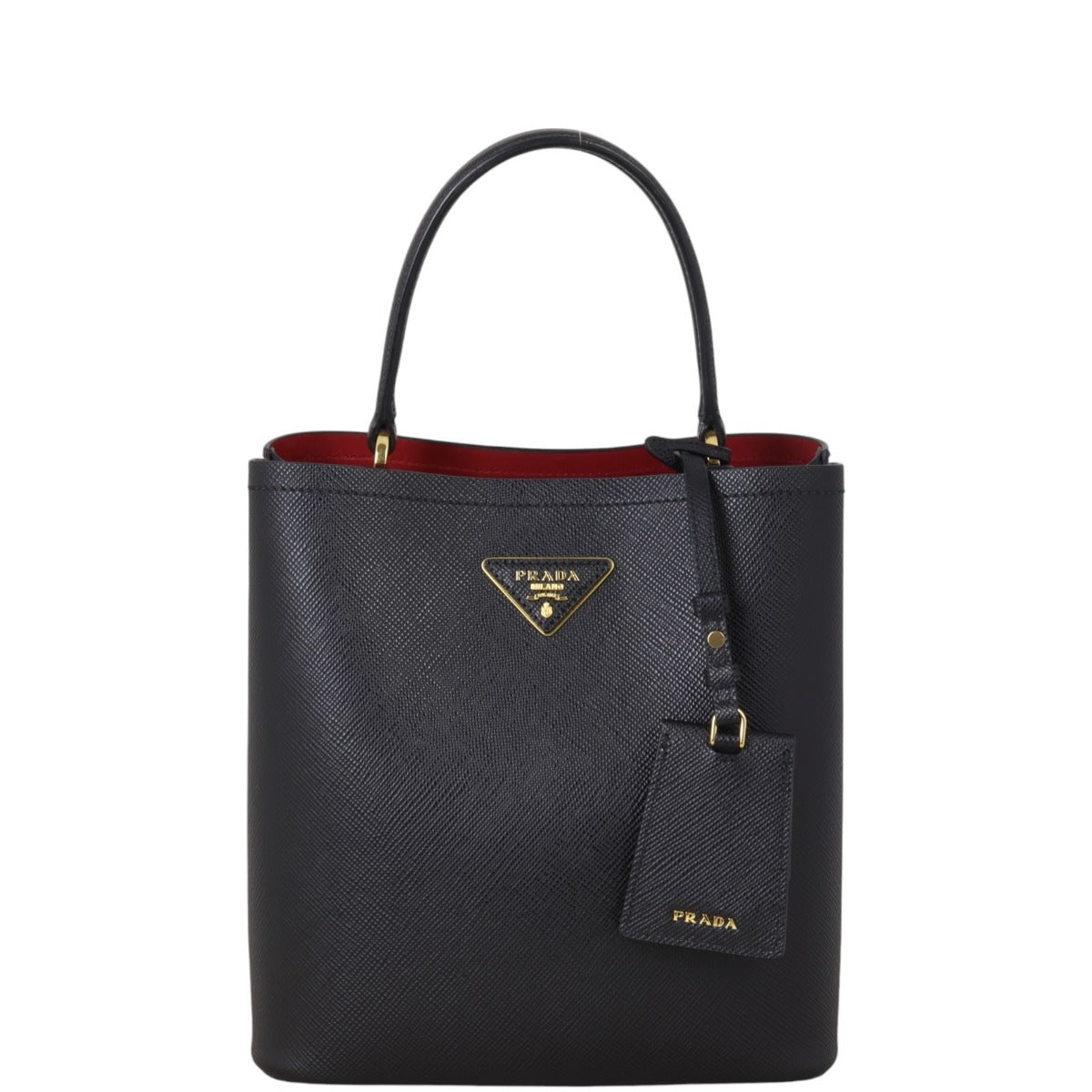 Prada Panier Saffiano Cuir Tote Handbag Medium Tote Bag