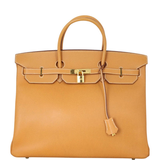 Hermes Birkin Vache Liegee Handbag Travel Bag