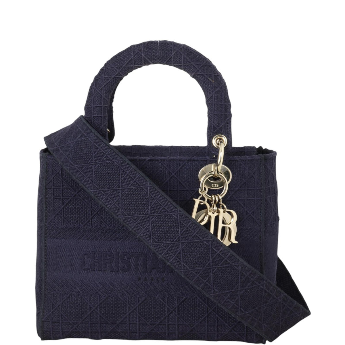 Dior Shoulder Bag Lady D-Lite Canvas Medium