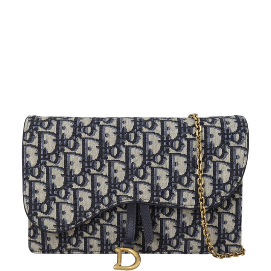 Dior Crossbody Bag Saddle Pouch Wallet on Oblique 3 Canvas Mini Small Shoulder Bag