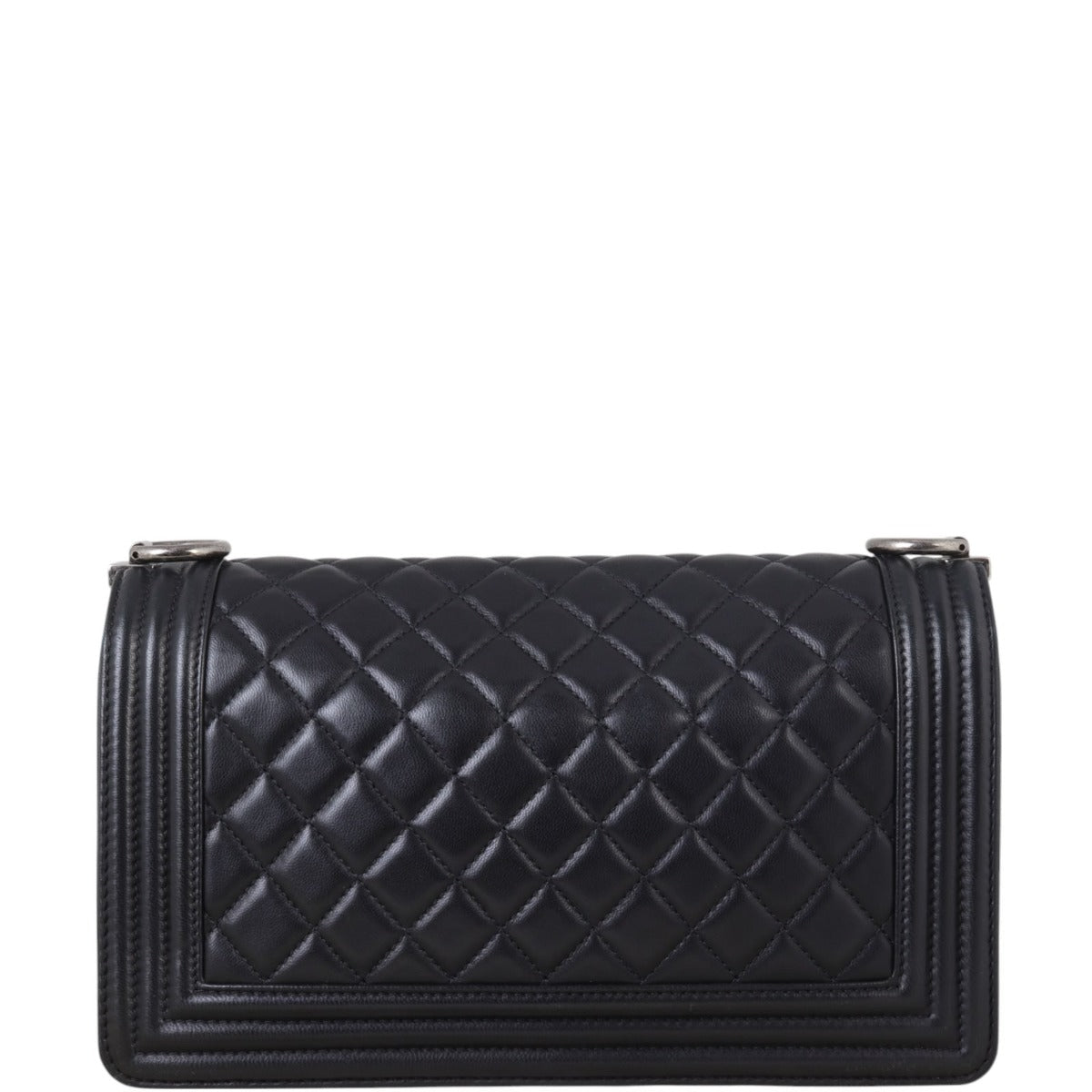 Chanel Boy Old Handbag Black Medium Crossbody Bag