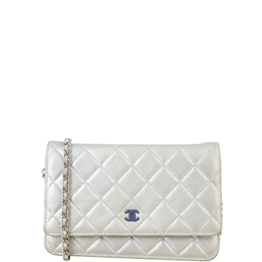Chanel Classic Wallet on Handbag Quilted Chain