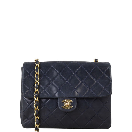 Chanel CC Single Bag Quilted Black Crossbody Bag