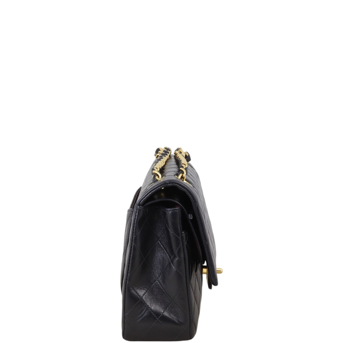 Chanel Classic Double Flap Handbag Quilted Black