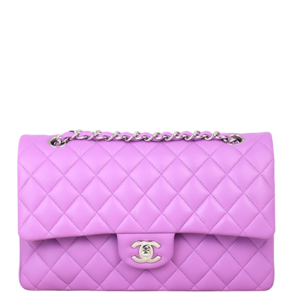 Chanel Classic Double Handbag Quilted Medium Crossbody Bag