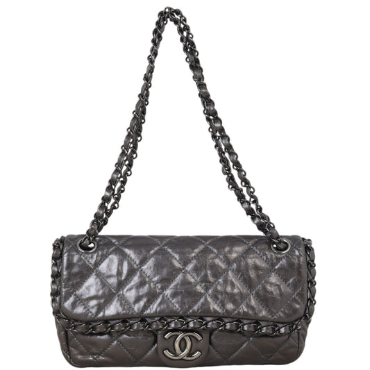 Chanel CC Me Bag Quilted Chain Shoulder Bag