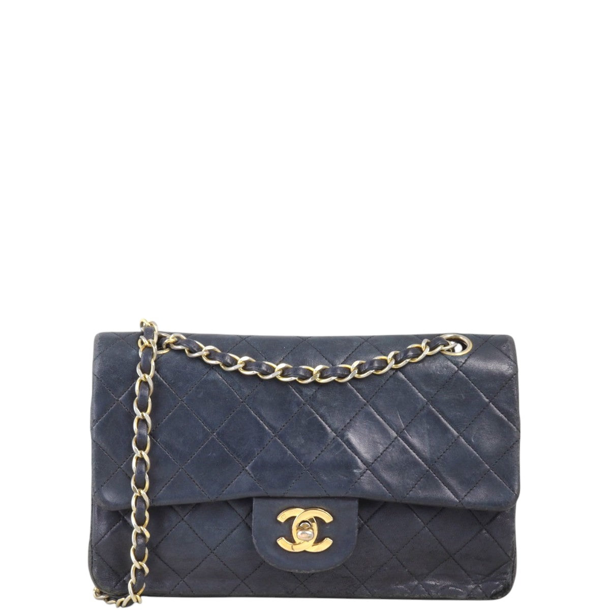 Chanel Classic Double Handbag Quilted Small Crossbody Bag