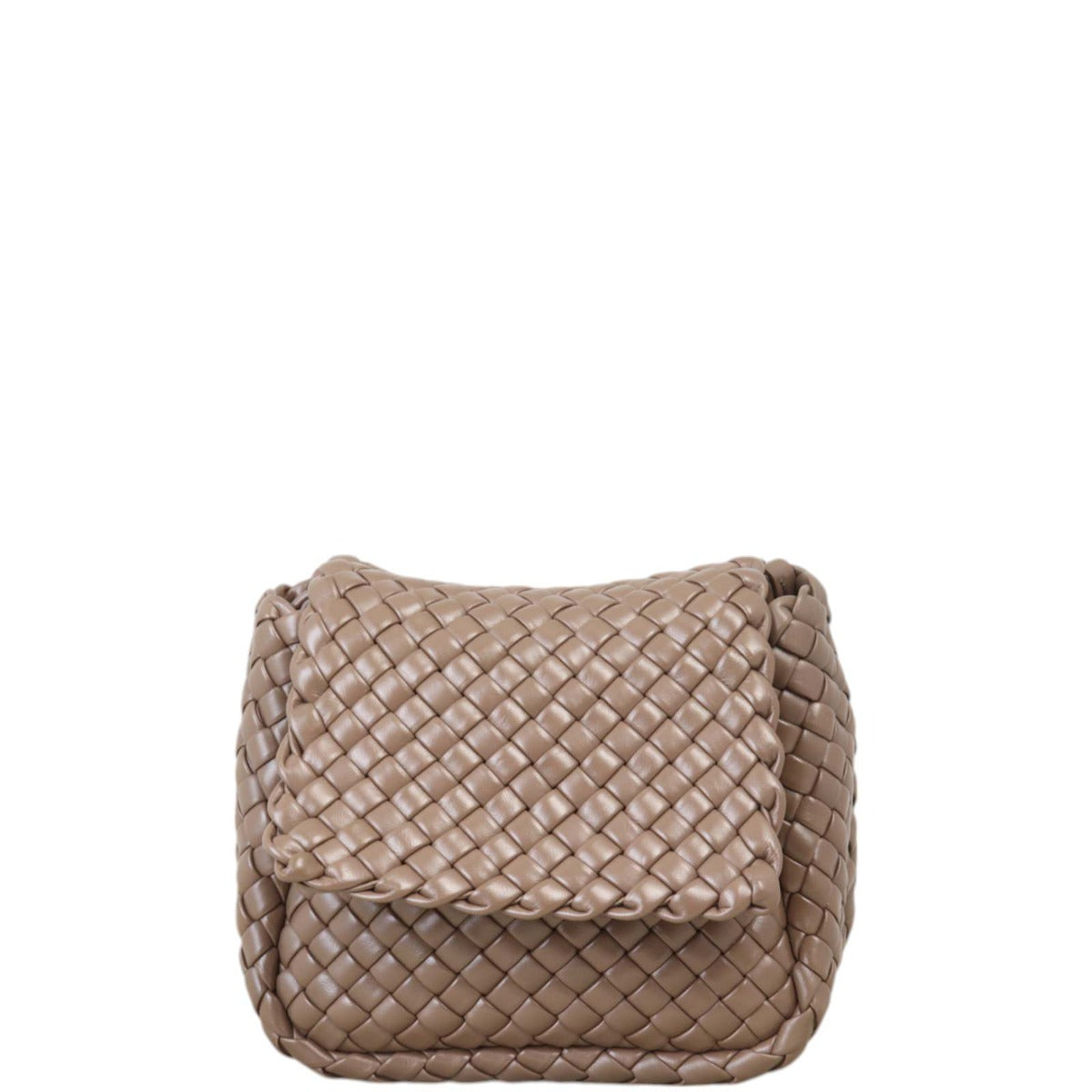 Bottega Veneta Intrecciato Cobble Crossbody Bag Small
