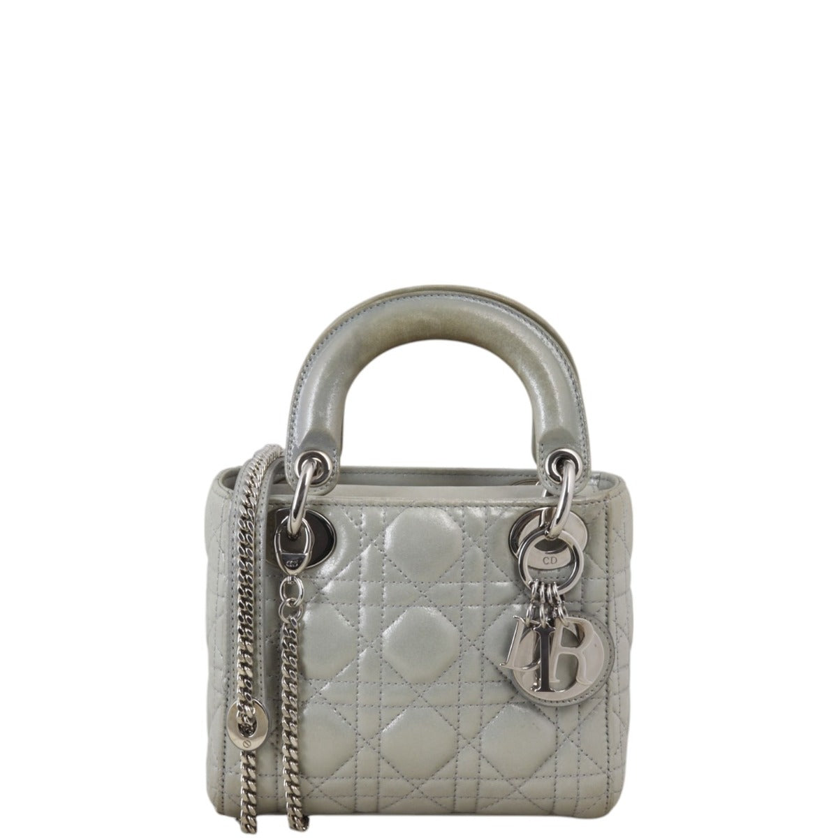 Dior Lady Iridescent Handbag Mini Travel Bag