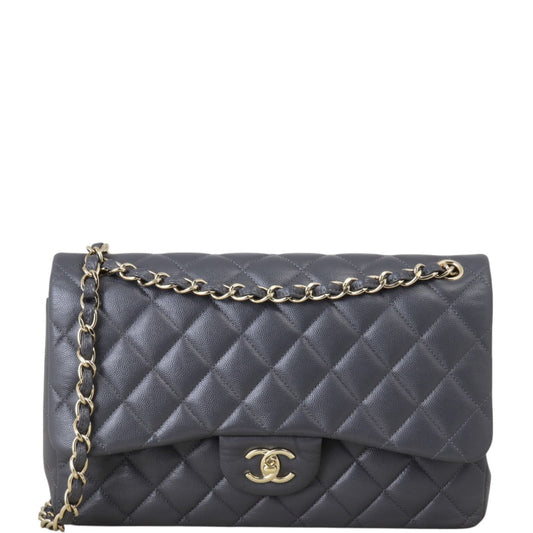 Chanel Classic Double Jumbo Handbag Quilted Flap Crossbody Bag Jumbo 04022025