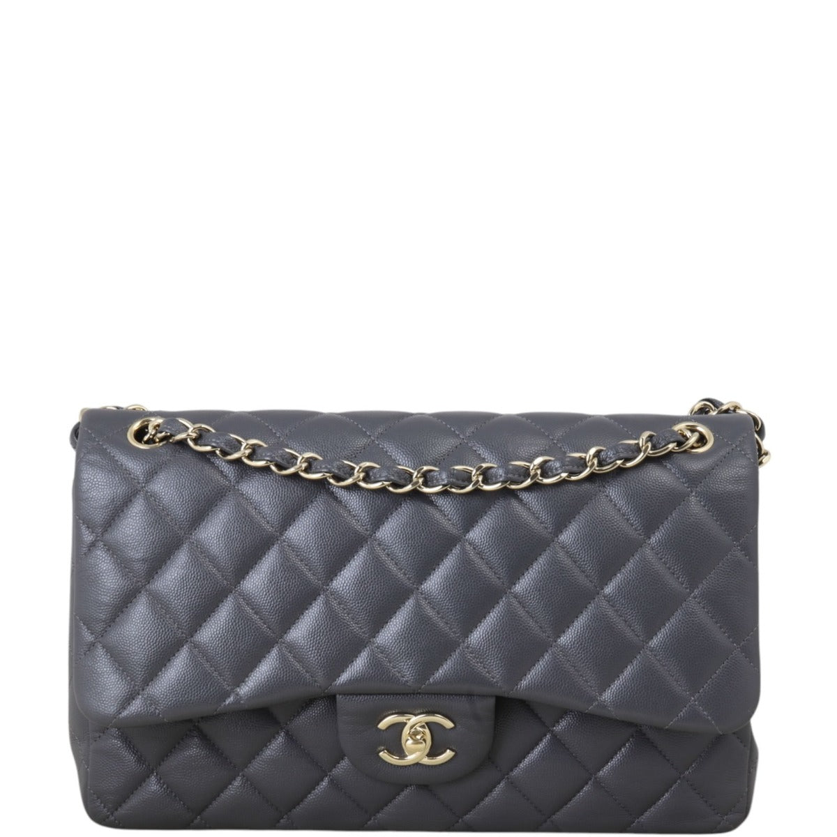 Chanel Classic Double Jumbo Handbag Quilted Flap Crossbody Bag Jumbo 04022025