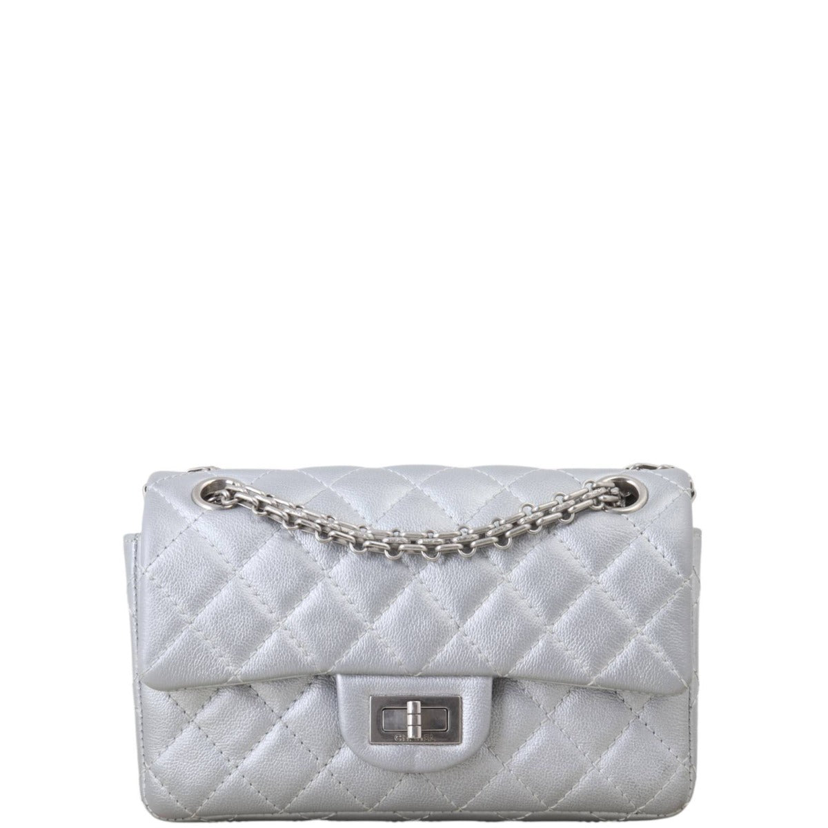 Chanel 2.55 Reissue 224 Single Bag Quilted Flap Crossbody Bag