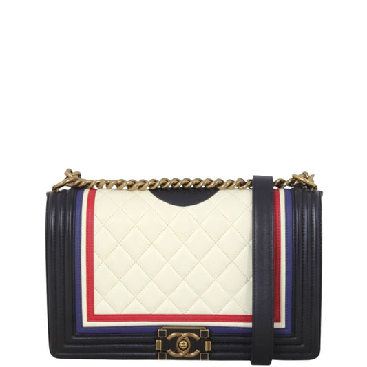 Chanel Boy New Handbag Quilted Medium Crossbody Bag