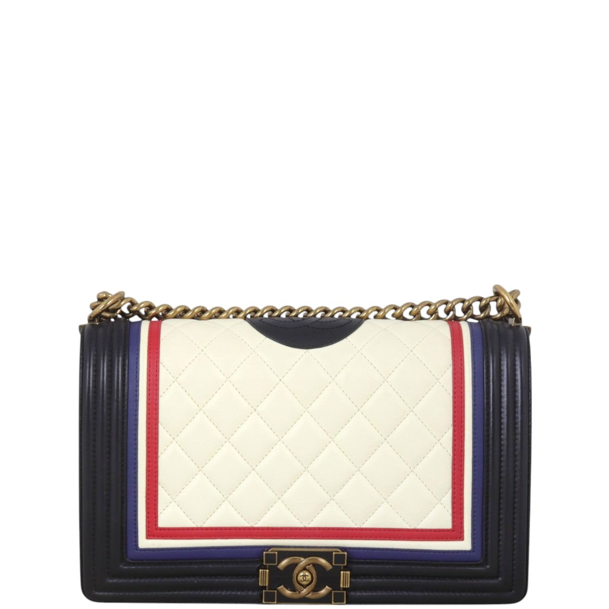 Chanel Boy New Handbag Quilted Medium Crossbody Bag