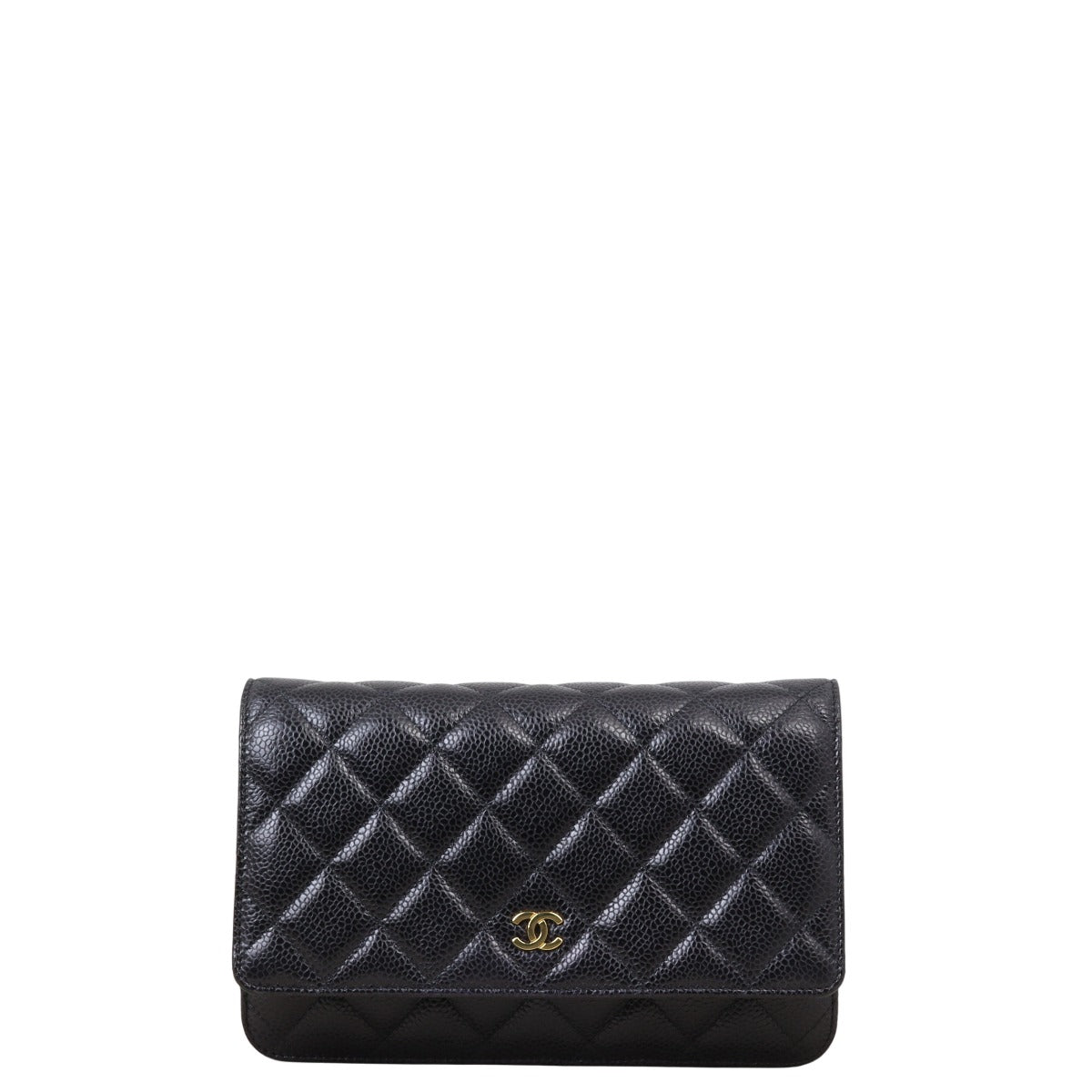 Chanel Classic Wallet on Handbag Quilted Black Crossbody Bag Chain 27022025