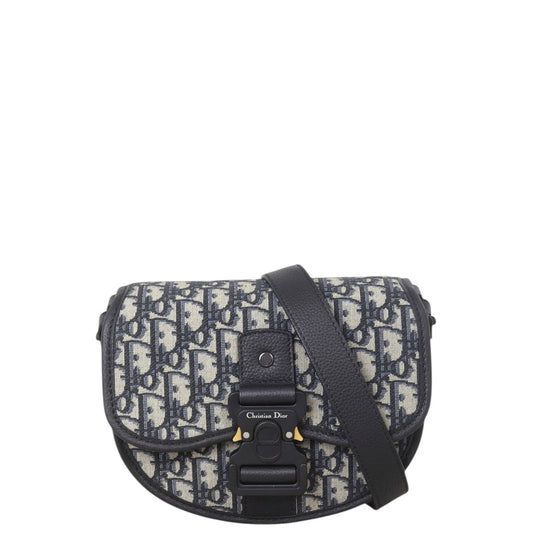 Dior Gallop Bag Oblique Mini Flap Travel Bag