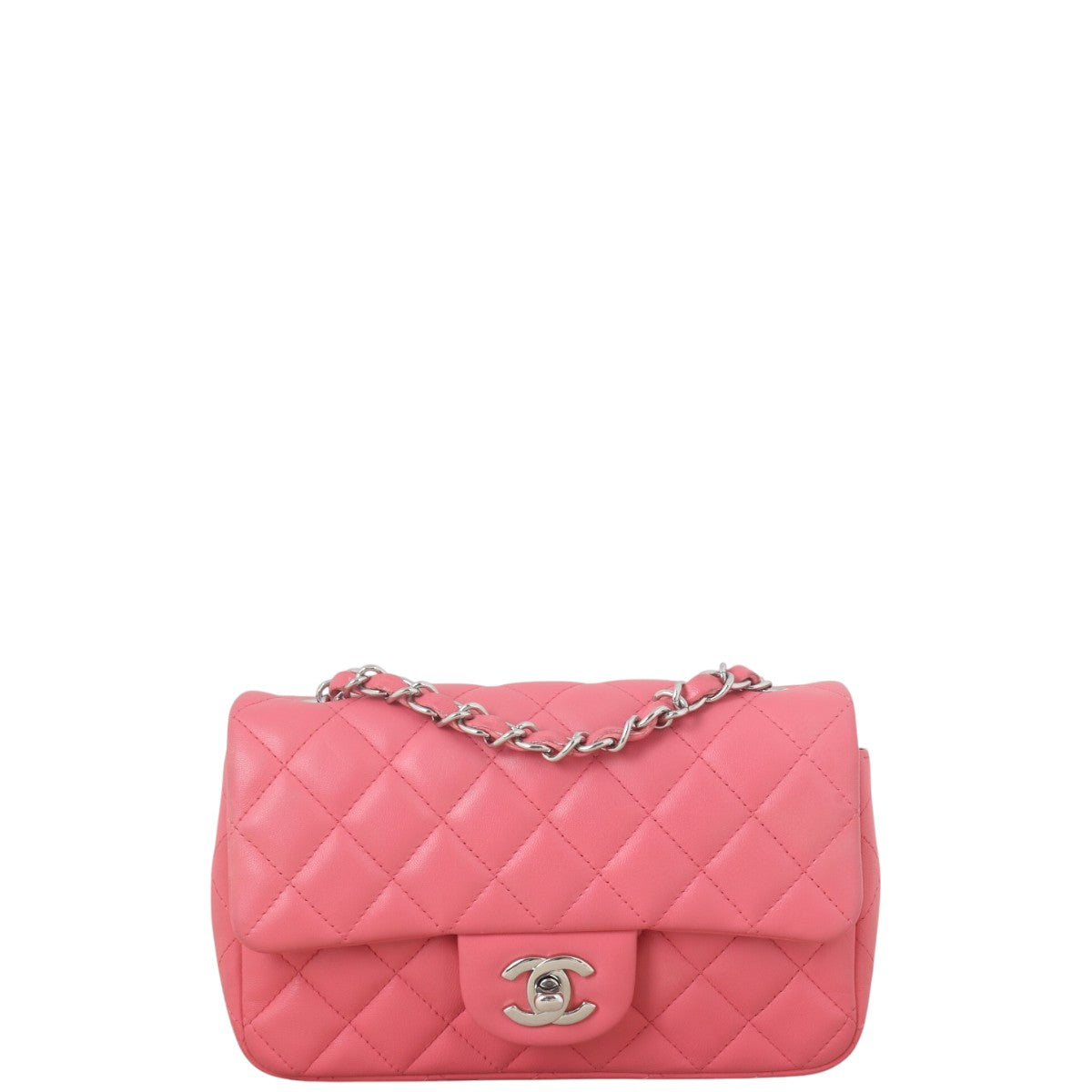 Chanel Classic Flap Rectangular Bag Lambskin Quilted Shoulder Bag