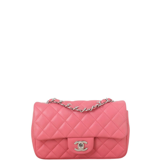 Chanel Classic Flap Rectangular Bag Lambskin Quilted Shoulder Bag
