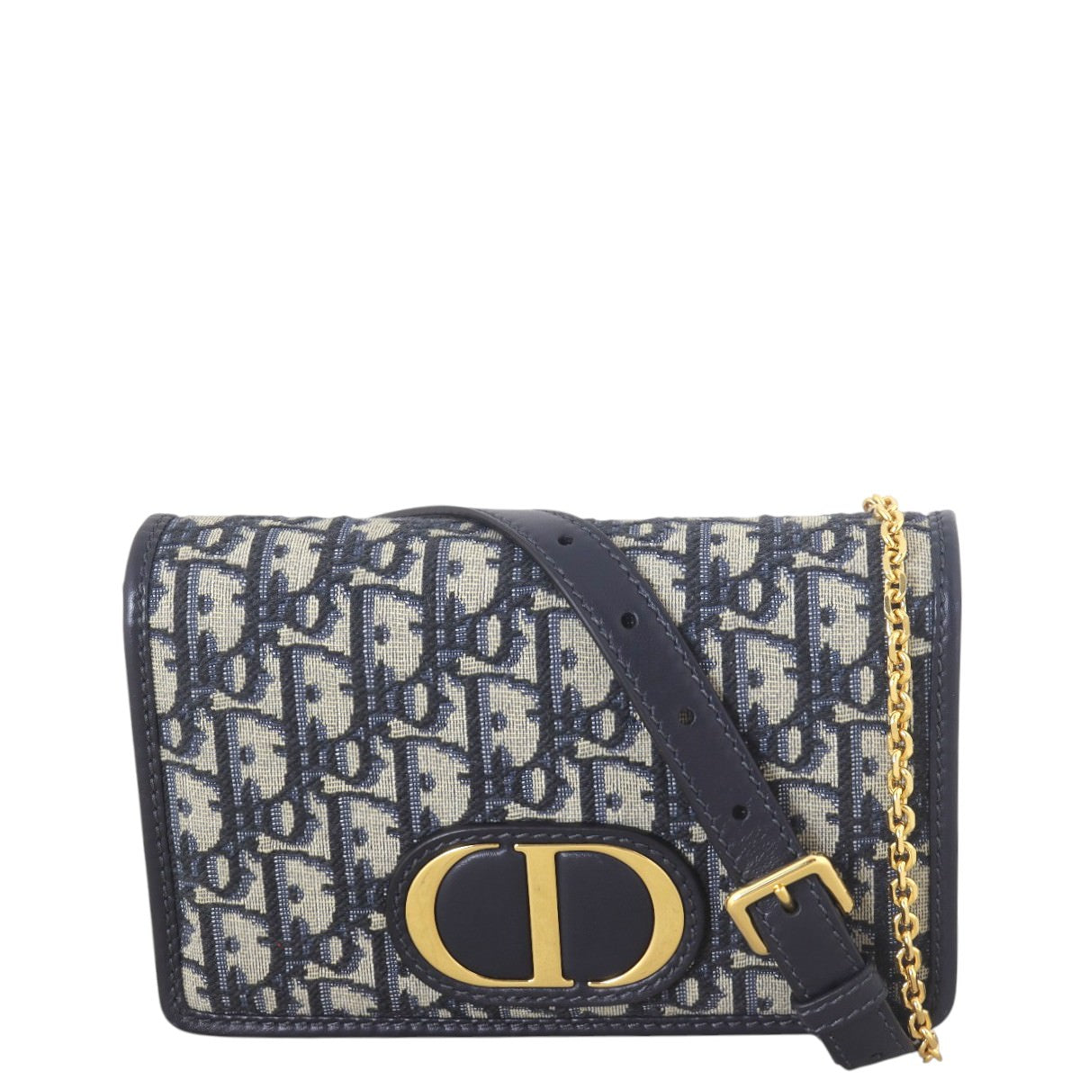 Dior Shoulder Bag 2-in-1 30 Montaigne Pouch Oblique Canvas