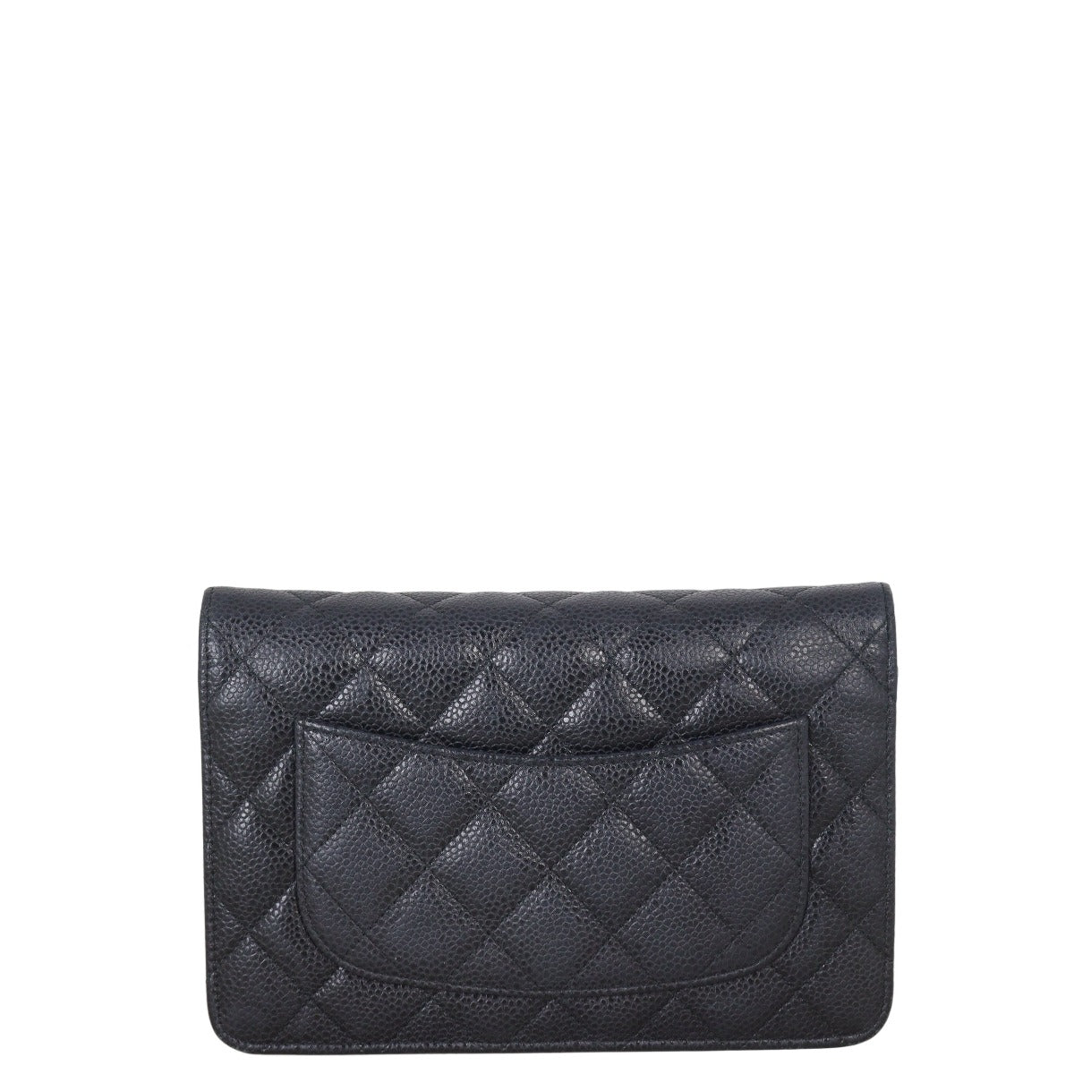 Chanel Classic Wallet on Handbag Quilted Black Crossbody Bag 1 07052025