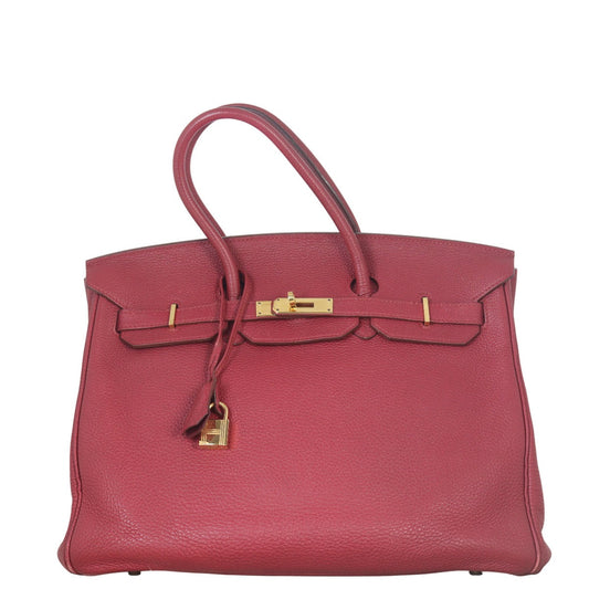 Hermes Birkin Clemence Handbag Travel Bag 35 07052025