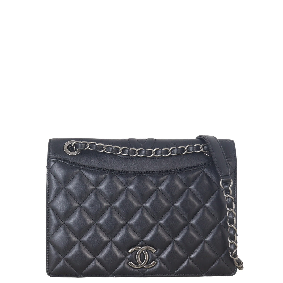 Chanel Ballerine Bag Quilted Black Shoulder Bag