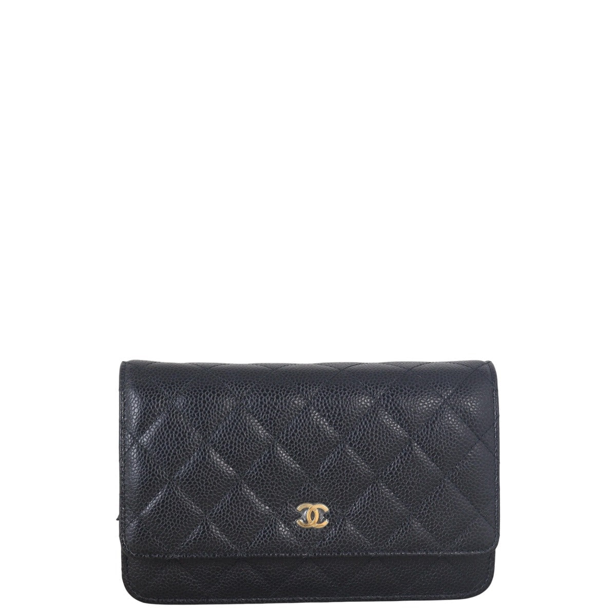 Chanel Classic Wallet on Handbag Quilted Black Crossbody Bag Chain 15052025