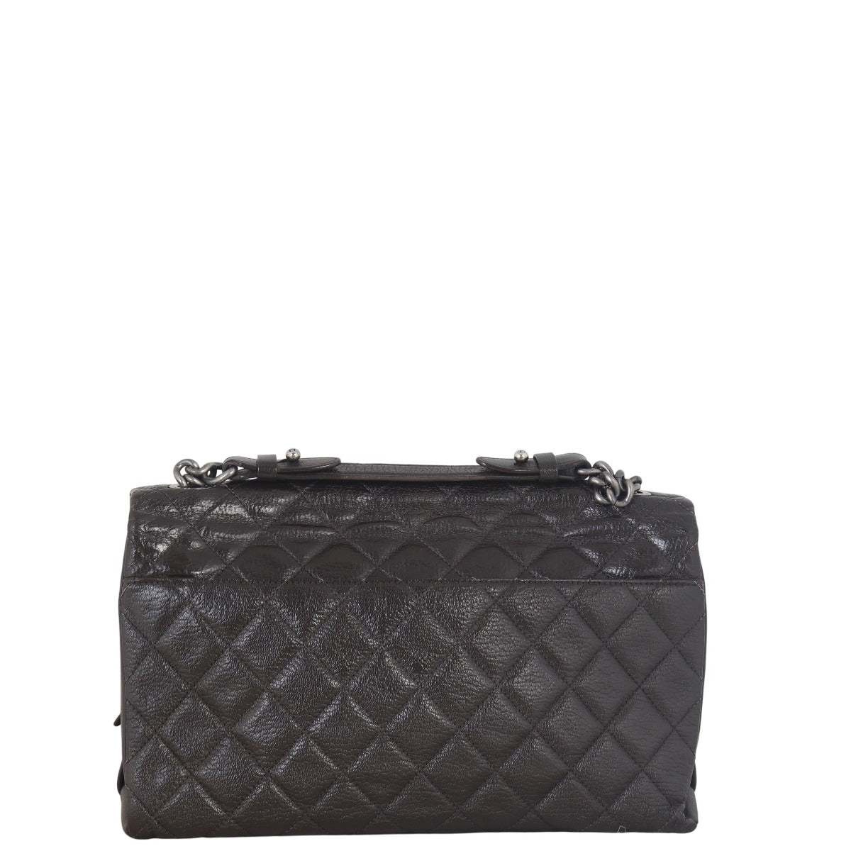 Chanel City Rock Bag Quilted Black Shoulder Bag