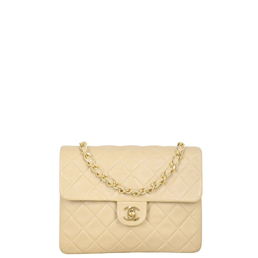 Chanel Classic Square Single Handbag Quilted Small Shoulder Bag