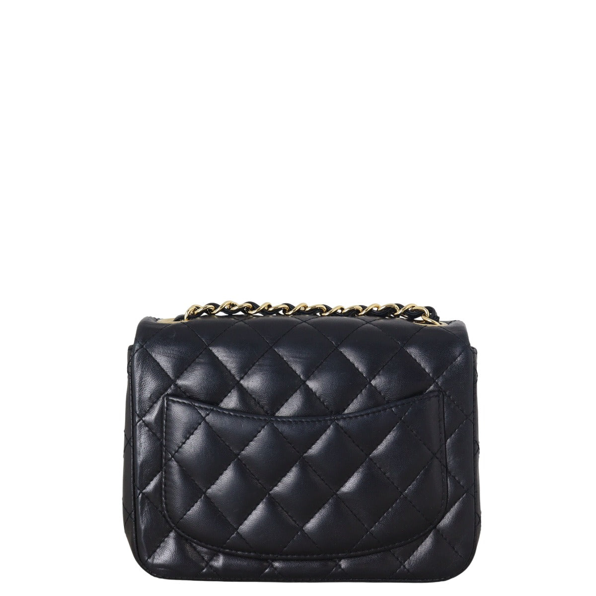 Chanel Classic Flap Square Bag Quilted Black Crossbody Bag