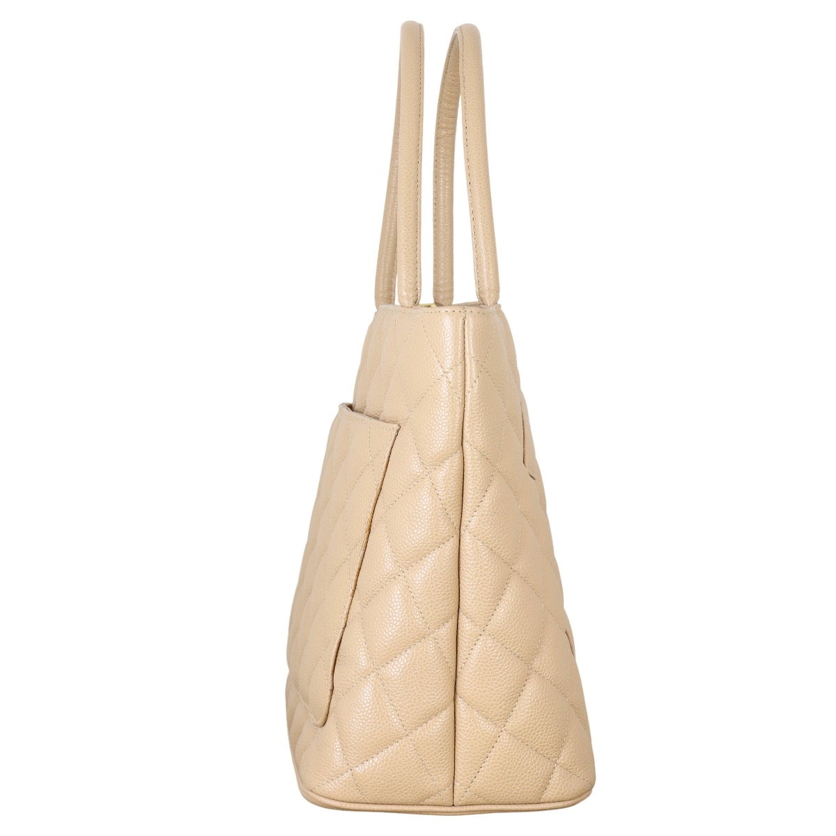 Chanel Medallion Tote Quilted Shoulder Bag